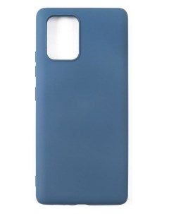 Чехол для Samsung Galaxy S10 Lite Soft Touch Blue Mobility