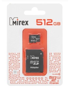 Карта памяти Micro SD 512Гб 13613 AD3UH512 Mirex
