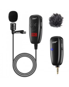 Микрофон UHF X016 LED Black 1261 Tm8