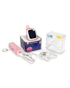 Часы Smart Baby Watch KT21 переносной аккумулятор розовый Wonlex