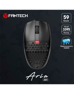 Беспроводная игровая мышь ARIA XD7 черный XD7B Fantech