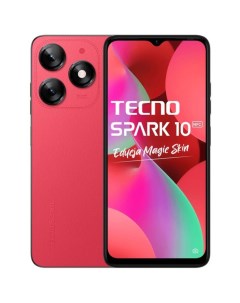 Смартфон Spark 10 8 128GB Magic Skin Red TCN KI5Q8 128 RED Tecno