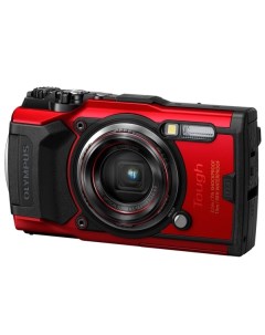 Фотоаппарат цифровой компактный Tough TG 6 Red Olympus