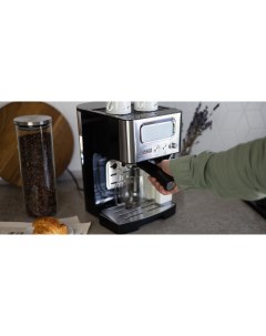 Рожковая кофеварка SES 4090 SS серебристая Sencor