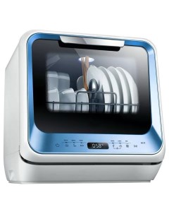 Посудомоечная машина компактная MCFD42900BL MINI white blue Midea