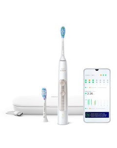 Электрическая зубная щетка с мобильным приложением Sonicare ExpertClean HX9691 Philips