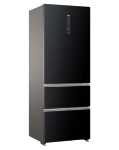 Холодильник A3FE742CGBJRU черный Haier