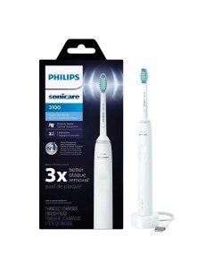 Электрическая зубная щетка Sonicare 3100 HX3671 белая Philips