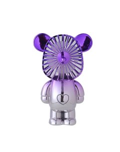 Вентилятор ручной Bear Mini Fan Silver Nobrand
