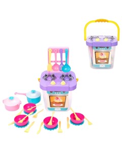 Игровой набор Плита ведро с набором посуды 27 предметов Mary poppins