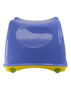 Ящик для хранения игрушек Супер Пупер на колесах сиреневый Idea
