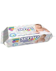 Салфетки влажные детские 120 шт Senso baby
