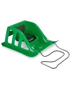 Санки детские пластиковые SLIDEX Зеленый 51001 Happy baby