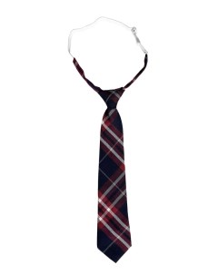Детский галстук MG46 темно синий красный 2beman