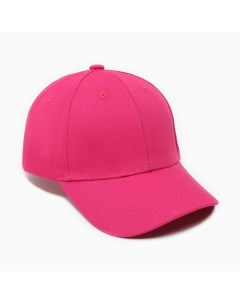 Бейсболка для девочки цвет ярко розовый размер 54 56 Fishka