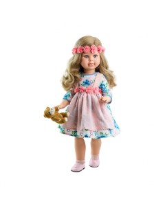 Кукла Альма в цветочном венке шарнирная 60 см 06565 Paola reina