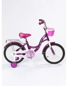 Велосипед детский двухколесный GIRL фиолетовый Zigzag