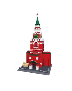 Конструктор Спасская башня Московского Кремля 1048 деталей Wange