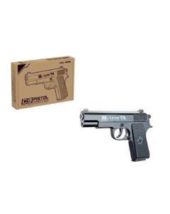 Пистолет игрушечный металл съемный магазин 100002591 Simba