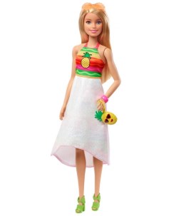 Кукла Mattel GBK18 x Crayola Фруктовый сюрприз блондинка Barbie