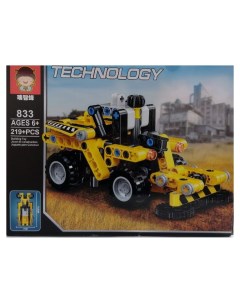 3D конструктор 833 Трактор косилка 219 дет Technology