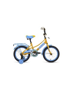 Велосипед 16 AZURE 2022 желтый голубой Forward