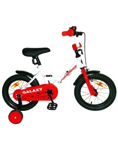 Велосипед детский двухколесный 20 GALAXY белый красный Nameless