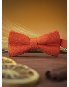 Детский галстук бабочка MGB027 оранжевый 2beman