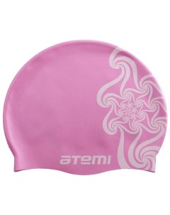 Шапочка для плавания PSC302P розовая кружево Atemi