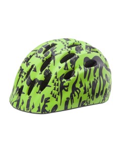 Велосипедный шлем HB10 черно зеленый XS Stg