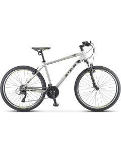 STELS Велосипед navigator 590 v 26 k010 18 серый салатовый 2021 lu094324 LU089786 Nobrand