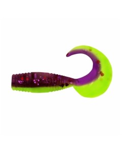 Твистер YAMAN PRO Spry Tail р 3 inch цвет 26 Violet Chartreuse уп 8 шт Yaman