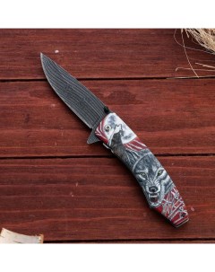 Нож складной Вожак сталь 95х18 рукоять венге 23 см Мастер клинок