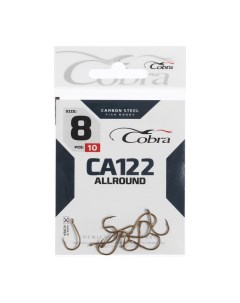 Крючки ALLROUND серия CA122 8 10 шт Cobra