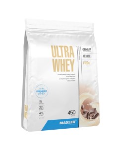 Протеин сывороточный Ultra Whey 450 гр Шоколад Maxler