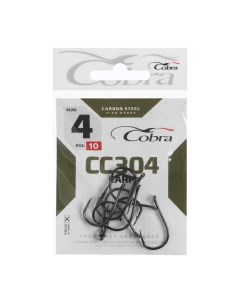 Крючки CARP серия CC304 04 10 шт Cobra