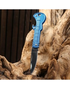 Нож складной Гитара цвет микс 12см клинок 4 5см Мастер к.