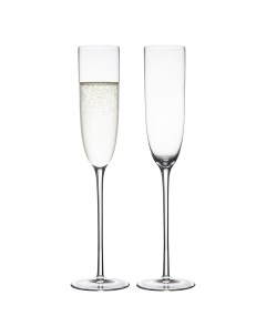 Набор из 2 штук Бокалы для шампанского Celebrate 0 16 л прозрачные Liberty jones