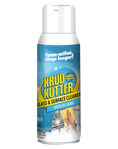 Чистящее средство для мытья стекол и окон пена Glass Surface Cleaner биоразлогаймый Krud kutter