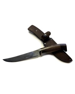 Кухонный Филейный нож средний кованая 95Х18 рукоять венге Semin