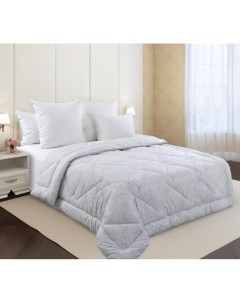 Одеяло 1 5 спальное 140х205 см перкаль Овечья шерсть теплое ОИ Текс-дизайн
