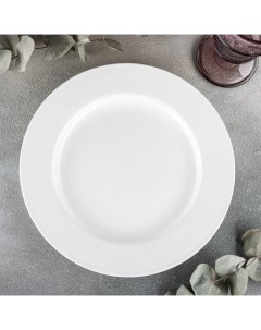Тарелка обеденная Stella Pro d 25 5 см цвет белый Wilmax
