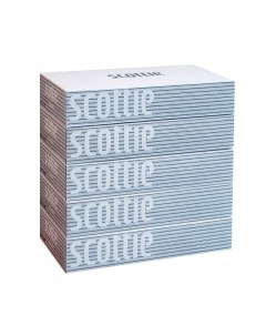 Scottie Салфетки двухслойные 1 коробка 200 шт Crecia