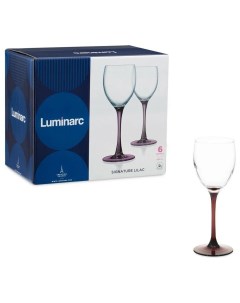 Набор бокалов для вина ЭТАЛОН ЛИЛАК стекло 6шт 250мл O0153 Luminarc