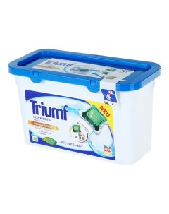 Капсулы для стирки Triumf Ultra White для белого белья18 шт Tf