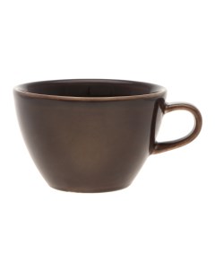 Чашка Профи кофейная 210 мл коричневая Башкирский фарфор