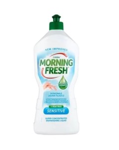 Концентрированное средство для мытья посуды Sensitive Aloe vera 0 9 л Morning fresh