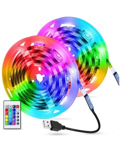 Светодиодная лента 316029 2м разноцветный RGB Bestyday