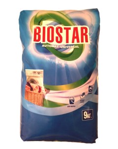 Стиральный порошок автомат универсал 9 кг Biostar