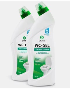 Чистящее средство для сантехники WC gel 750 мл Grass